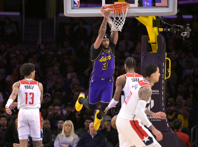 NBA直播赛后情书:湖人队111-88让奇才队遭遇第11连败